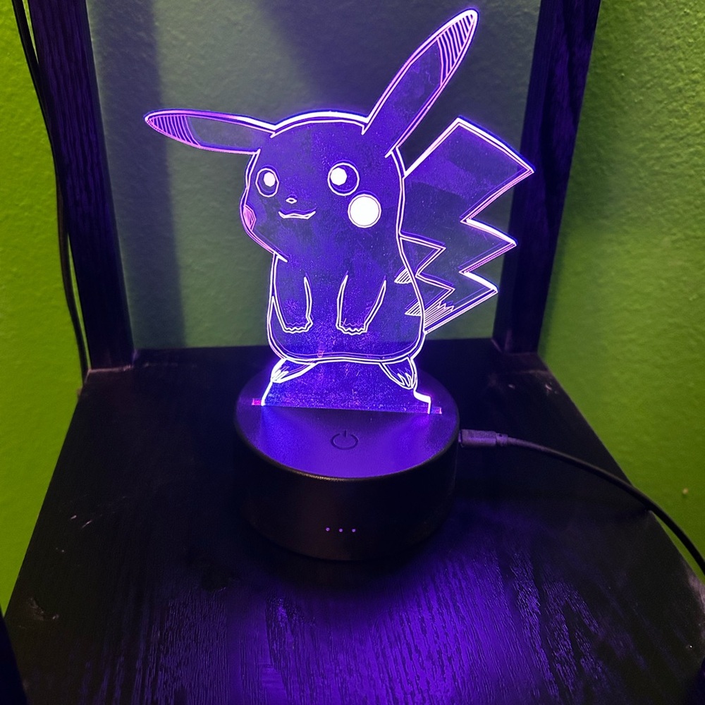 LED Pikachu Night Light